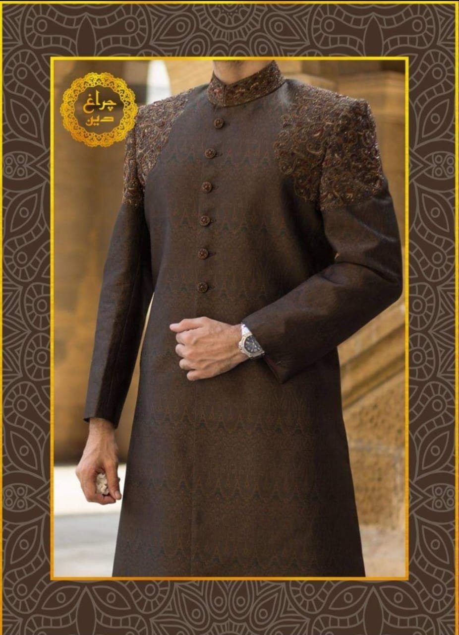 Embroidered Sherwani