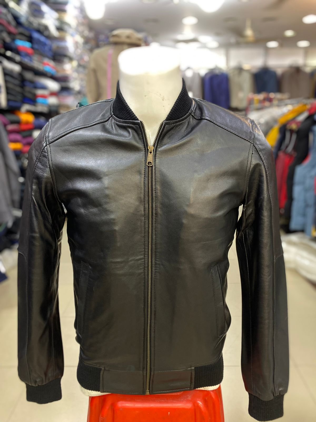 Genuine Sheep Leather Jacket